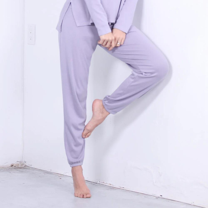 PJ Harlow Dena Ribbed Lounge Pant BraLounge