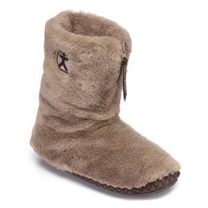 Bedroom Athletics Monroe Faux Fur Slippers - Taupe